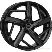 MAK Qvattro 8x18 5x112 ET39, melns