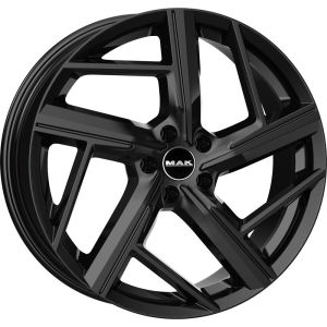 MAK Qvattro 8x18 5x112 ET39, melns