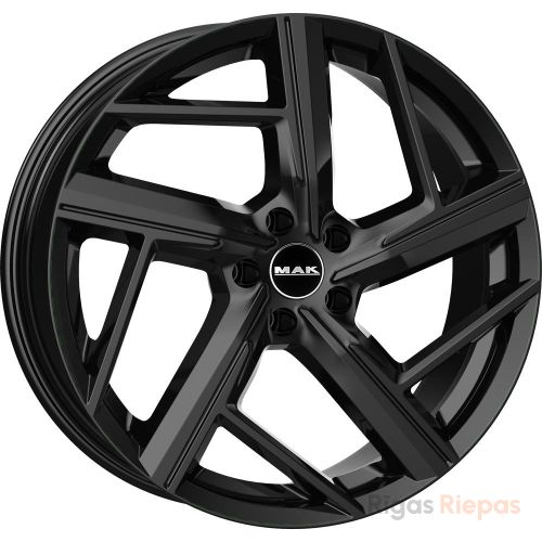 MAK Qvattro 8x18 5x112 ET39, melns