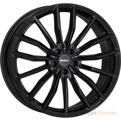 MAK Rapp-D 10.5x21 5x112 ET43, black · gloss