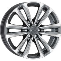 MAK Safari 6 7.5x17 6x139.7 ET48, antracīta · pulēts (Gun Met Mirror Face)