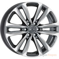 MAK Safari 6 7.5x17 6x139.7 ET25, антрацитовый · полированный (Gun Met Mirror Face)