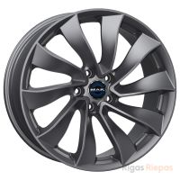 MAK Solar 8.5x18 5x114.3 ET40, anthracite · gloss (Gloss Gun Metallic)