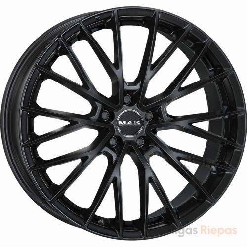 MAK Speciale-D 9.5x19 5x112 ET20, melns · spīdīgs