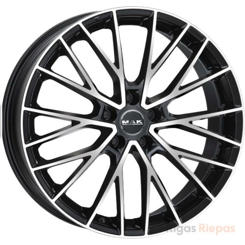 MAK Speciale-D 11x20 5x108 ET41, melns · pulēts (Black Mirror)