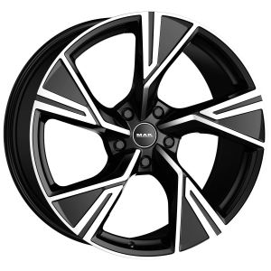 MAK Stark-D 11.5x22 5x130 ET21, black · polished (Black Mirror)