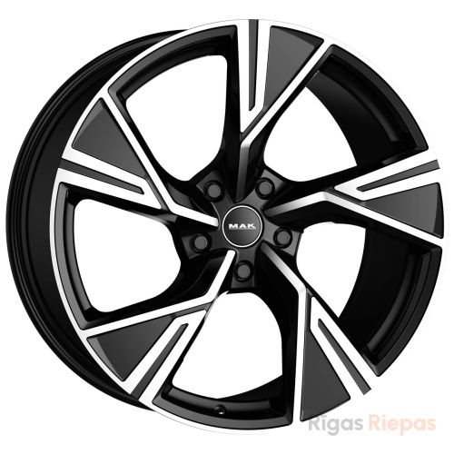 MAK Stark-D 11.5x23 5x130 ET61, black · polished (Black Mirror)
