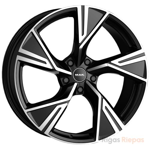 MAK Stark 9x20 5x112 ET21, black · polished (Black Mirror)
