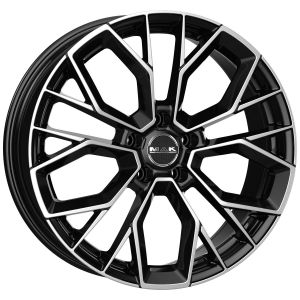 MAK Stilo 7x18 5x114.3 ET50, black · polished (Black Mirror)