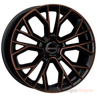 MAK Stilo 8.5x19 5x114.3 ET40, melns
