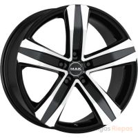MAK Stone 5 7x17 5x118 ET40, чёрный · полированный (Black Mirror)