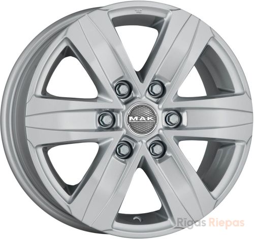 MAK Stone 6 7.5x17 6x139.7 ET55, sudraba