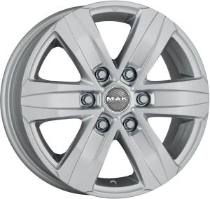 MAK Stone 6 7.5x17 6x139.7 ET55, sudraba