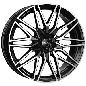 MAK Sturm 10x22 5x120 ET20, black · polished (Black Mirror)