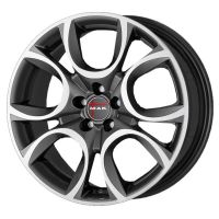 MAK Torino W 6.5x16 4x108 ET32, антрацитовый · полированный (Gun Met Mirror Face)