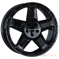 MAK Trek 9x20 5x130 ET25, чёрный · глянцевый