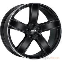 MAK Turismo-D-FF 10.5x20 5x130 ET64, black · polished (Gloss Black Mirror Ring)