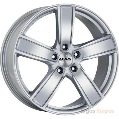 MAK Turismo-FF 9.5x20 5x130 ET65, серебристый