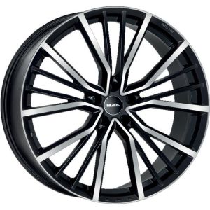 MAK Union 7.5x17 5x112 ET39, чёрный · полированный