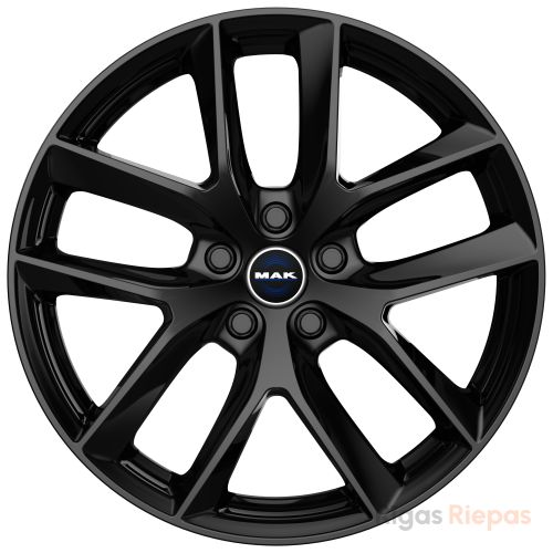 MAK Voltage 8.5x19 5x114.3 ET40, black · gloss