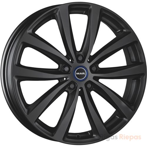 MAK Watt 5x19 5x112 ET43, melns · matēts