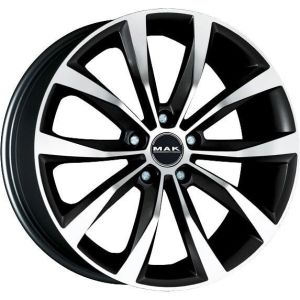 MAK Wolf 6.5x16 5x115 ET41, чёрный · полированный (Black Mirror)