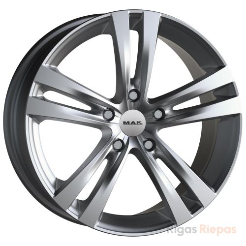 MAK Zenith 7x17 5x127 ET40, anthracite (Light Titan)