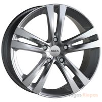 MAK Zenith 7x17 5x127 ET40, anthracite (Light Titan)