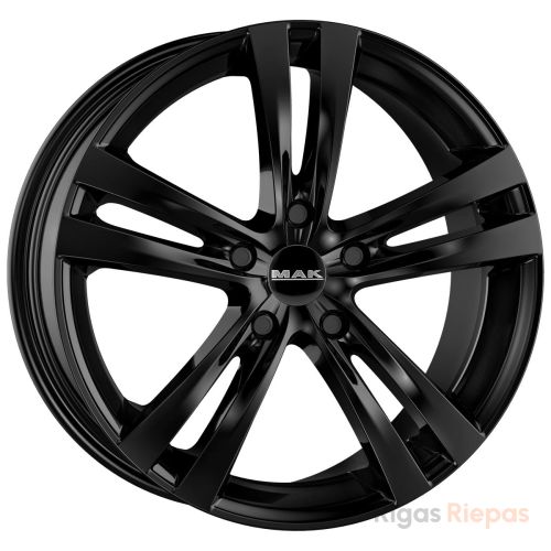 MAK Zenith 5.5x14 5x100 ET35, melns · spīdīgs
