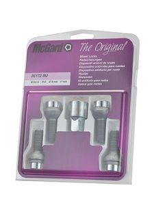 McGard drošības skrūves M12x1.5x27.9, sfēra R12, atslēga 17 mm