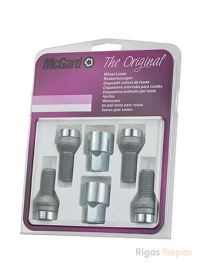 McGard drošības skrūves M14x1.5x31.8, sfēra R12, atslēga 17 mm