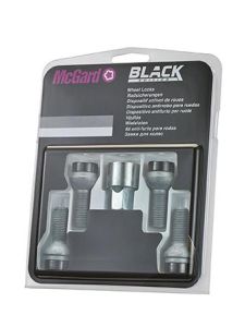 McGard drošības skrūves M14x1.5x26.7, sfēra R13, atslēga 17 mm, melnas