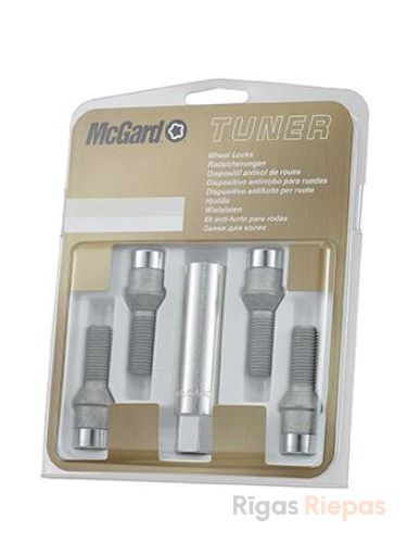 McGard locking wheel bolts M14x1.5x29.5, 17 mm key