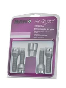 McGard locking wheel bolts M12x1.25x49.2, 60° cone, 19 mm key