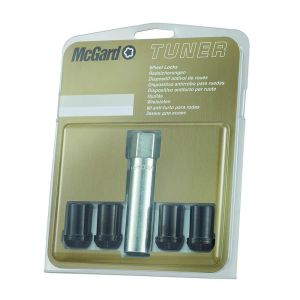 McGard locking wheel nuts M12x1.5x31.5, 21 mm key, black