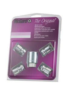 McGard locking wheel nuts M12x1.25x32.5, 60° cone, 19 mm key