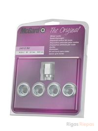 McGard locking wheel nuts M12x1.5, 60° cone, 21 mm key