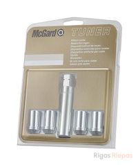 McGard locking wheel nuts M12x1.5x20, 60° cone, 21 mm key
