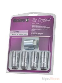 McGard locking wheel nuts M14x1.5x50, 60° cone, 22 mm key