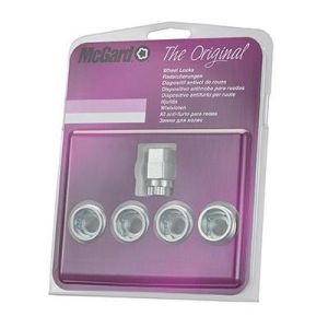McGard locking wheel nuts M14x1.5x22.7, 60° cone, 22 mm key