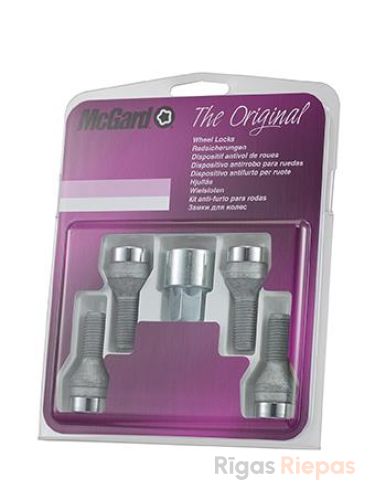 McGard секретки M12x1.25x30.5, конус 60°, ключ 19 мм