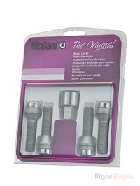 McGard секретки M12x1.25x49.2, конус 60°, ключ 19 мм