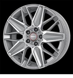 Momo Evoluzione 8x18 5x112 ET35, antracīta · pulēts (Matt Titan Silver Polished)
