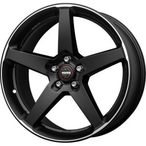 Momo Five 8.5x19 5x108 ET43, black · polished