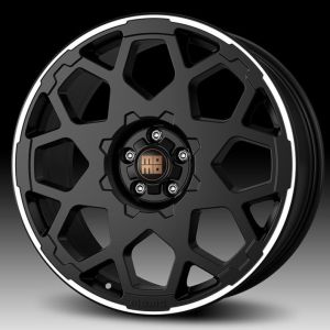 Momo HEAVY DUTY 8.5x20 5x120 ET40, melns · pulēts