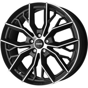 Momo Massimo 8x18 5x110 ET30, black · polished