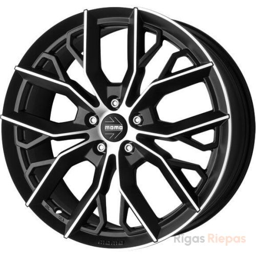 Momo Massimo 8x18 5x110 ET30, black · polished