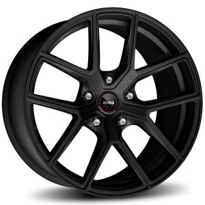 Momo RF-01 8x18 5x112 ET25, melns (Sandblast Black)