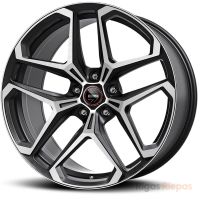 Momo RF-04 9x20 5x108 ET43, melns · pulēts