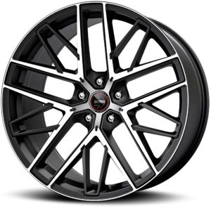 Momo RFX-01 9x21 5x108 ET40, melns · pulēts